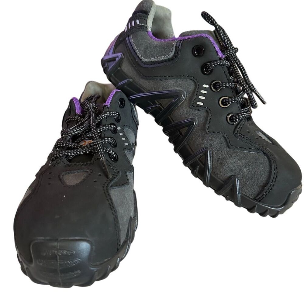 Terra Women's Black Work‎ Shoes Size 7 Safety Toe Puncture Resistant